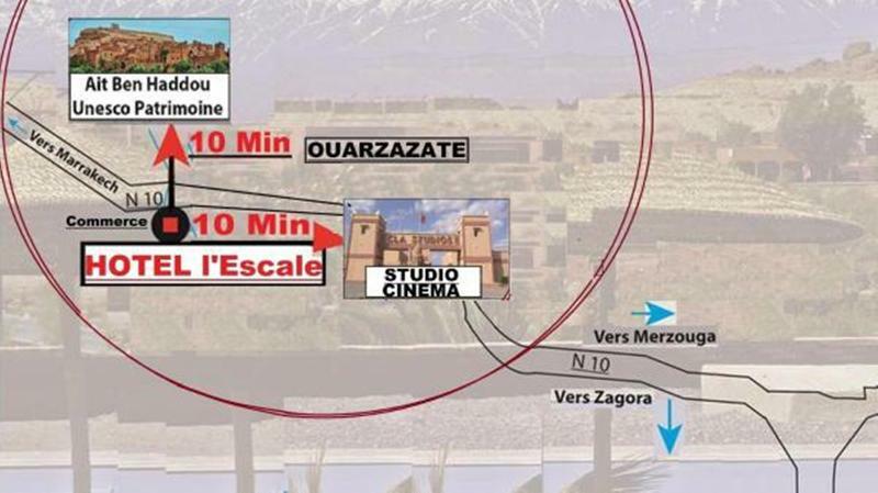 Lescale De Ouarzazate Hotel Tazentoute Екстериор снимка